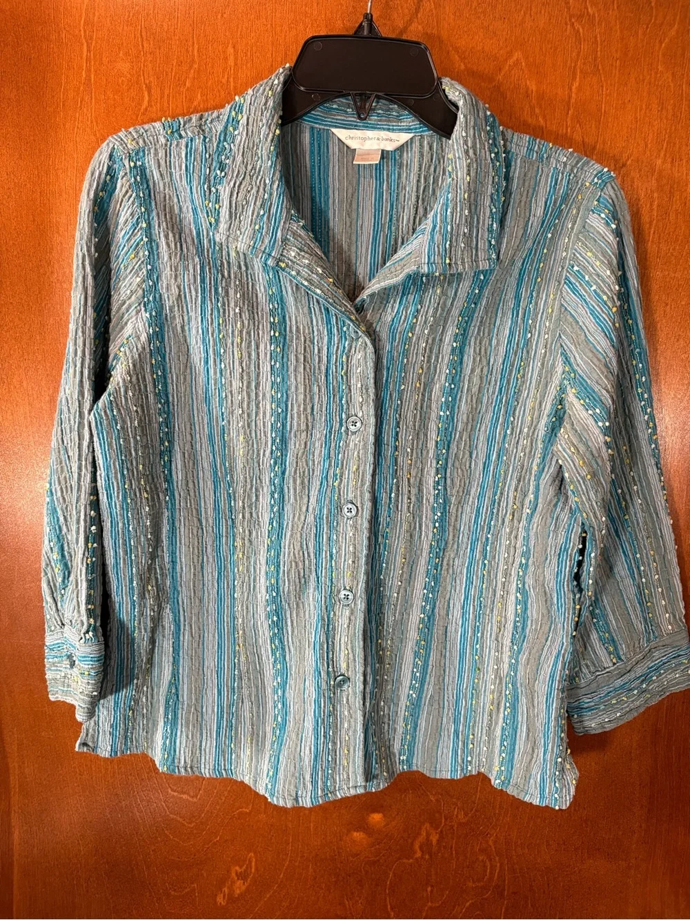 Christopher & Banks lightweight button